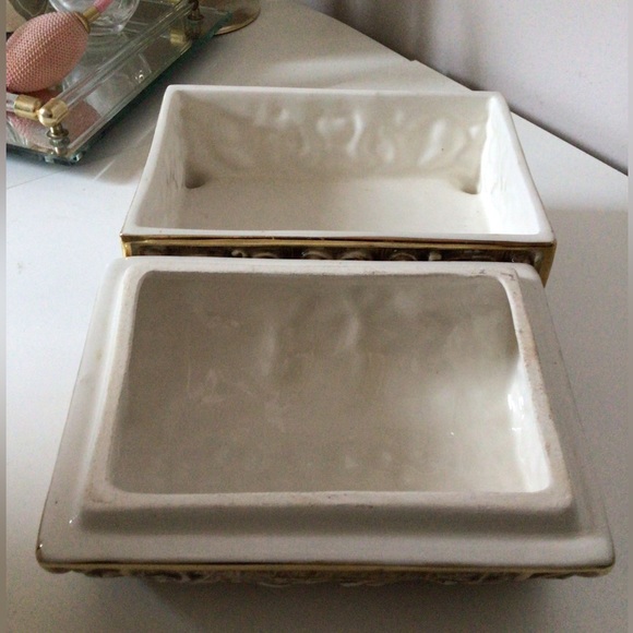 💕Host Pick💕Vintage Italian 1970’s R.Capodimonti 2 piece jewelry/trinket box - Picture 5 of 6